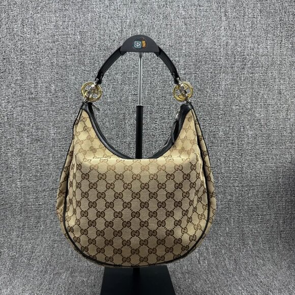 Gucci GG Leather Shoulder Bag 450-033025 - Picture 2 of 15